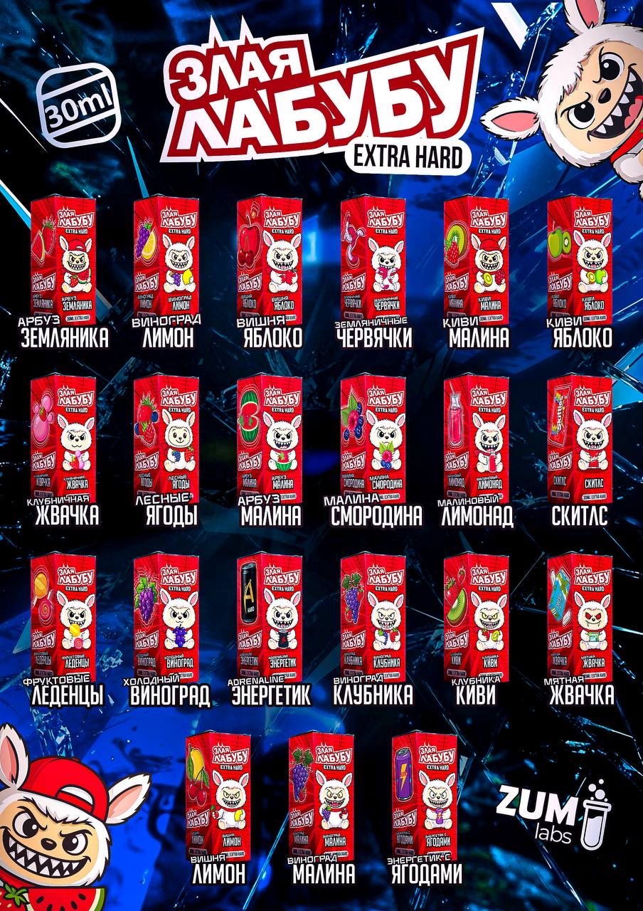 Купить ЗЛАЯ ЛАБУБУ — Жидкости в NikoStore