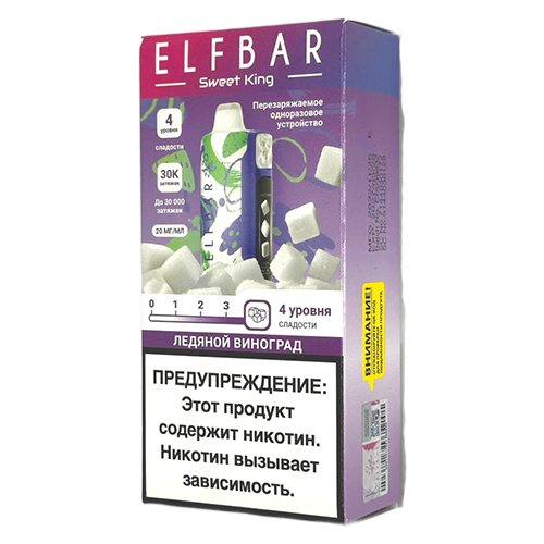 Купить ELFBAR 30000 SWEET KING — Одноразки в NikoStore