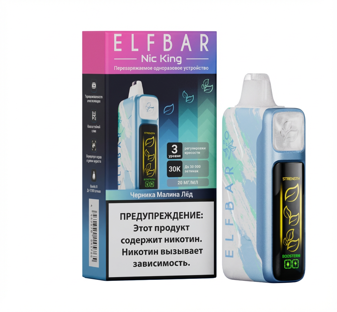 Купить ELFBAR 30000 NIC KING — Одноразки в NikoStore